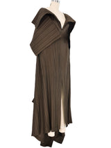 1985 Issey Miyake Taupe Dress Dress arcadeshops.com