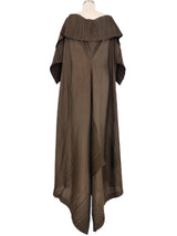 1985 Issey Miyake Taupe Dress Dress arcadeshops.com