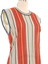 Hermes Multicolor Stripe Tank Top arcadeshops.com
