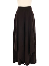 Escada Chocolate Palazzo Pants Bottom arcadeshops.com