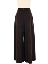 Escada Chocolate Palazzo Pants Bottom arcadeshops.com