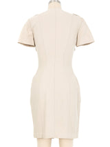 1996 Mugler Belted Safari Dress Dress arcadeshops.com