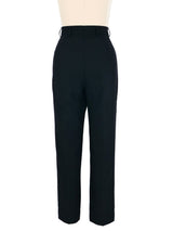 Escada Black High Waisted Trousers Bottom arcadeshops.com