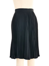 Mila Schon Black Accordion Skirt Bottom arcadeshops.com