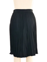 Mila Schon Black Accordion Skirt Bottom arcadeshops.com