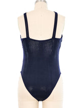 Versace Metallic Cutout Swimsuit Suit arcadeshops.com
