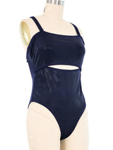 Versace Metallic Cutout Swimsuit Suit arcadeshops.com