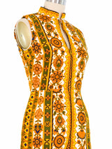 1970s Printed Romper Jumpsuit arcadeshops.com