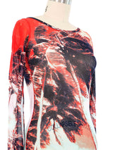 Jean Paul Gaultier Palm Mesh Top Top arcadeshops.com