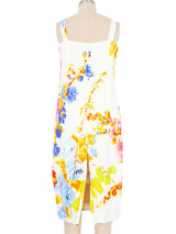 2020 Dries Van Noten x Christian Lacroix Floral Tank Dress Dress arcadeshops.com