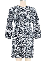 Yves Saint Laurent Animal Print Dress Dress arcadeshops.com