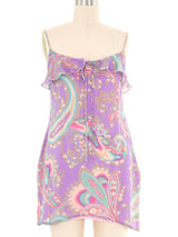 Ungaro Pastel Paisley Silk Tunic Top arcadeshops.com