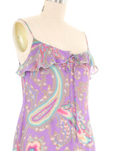 Ungaro Pastel Paisley Silk Tunic Top arcadeshops.com