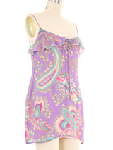 Ungaro Pastel Paisley Silk Tunic Top arcadeshops.com