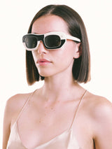 1960s Mod Two Tone Sunglasses Accessory arcadeshops.com