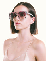 Ultra Intimate Oversized Geometric Sunglasses Accessory arcadeshops.com