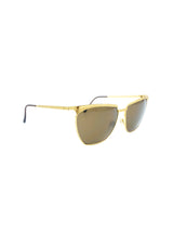 Laura Biagiotti Goldtone Wire Frame Sunglasses Accessory arcadeshops.com