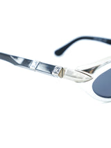 Gianfranco Ferre Chrome Wraparound Sunglasses Accessory arcadeshops.com