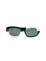 1960s Mod Two Tone Sunglasses Accessory arcadeshops.com