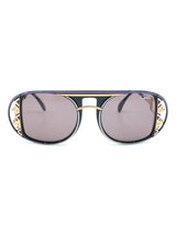 Cazal Caged Aviator Sunglasses Accessory arcadeshops.com