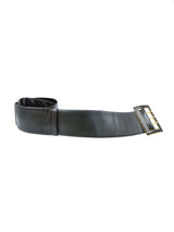 Judith Leiber Brown Oversized Buckle Belt Accessory arcadeshops.com