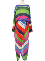 Missoni Rainbow Striped Knit Ensemble Suit arcadeshops.com