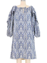 Angelo Tarlazzi Paisley Peasant Dress Dress arcadeshops.com