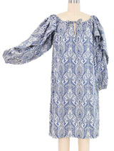 Angelo Tarlazzi Paisley Peasant Dress Dress arcadeshops.com