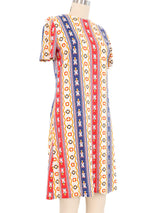 Novelty Sailor Printed Mini Dress Dress arcadeshops.com