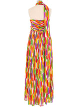 Givenchy Striped Strapless Chiffon Dress Dress arcadeshops.com