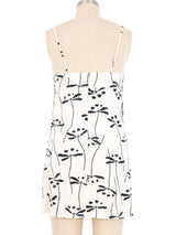 1998 Chanel Flower Logo Mini Dress Dress arcadeshops.com