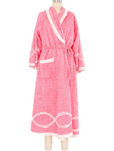 Chenille Peacock Robe Jacket arcadeshops.com