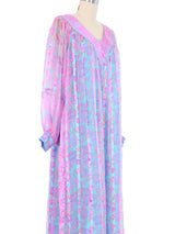 Raksha Pastel Silk Chiffon Dress Dress arcadeshops.com