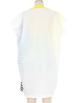 Issey Miyake Color Block Cotton Dress Dress arcadeshops.com