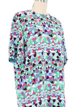 Emilio Pucci Kaleidoscope Silk Mini Dress Dress arcadeshops.com