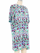 Emilio Pucci Kaleidoscope Silk Mini Dress Dress arcadeshops.com