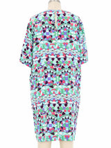 Emilio Pucci Kaleidoscope Silk Mini Dress Dress arcadeshops.com