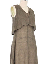Giorgio Armani Metallic Knit Maxi Dress Dress arcadeshops.com