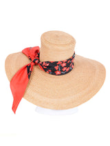 Large Wide Brimmed Straw Hat Accessory arcadeshops.com