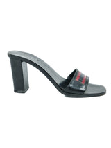Gucci Stripe Heeled Mules, 6 Accessory arcadeshops.com