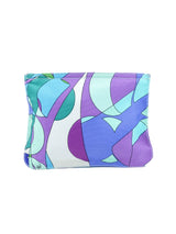 Emilio Pucci Printed Canvas Clutch Accessory arcadeshops.com
