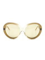 Oversized Translucent Smoke Sunglasses Accessory arcadeshops.com