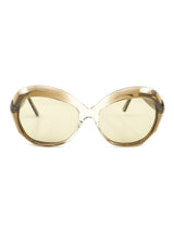 1960s Oversized Beveled Sunglasses Accessory arcadeshops.com