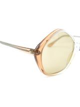 1970s Honey Angular Oversized Sunglasses Accessory arcadeshops.com