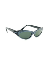 Metallic Carved Cateye Sunglasses Accessory arcadeshops.com