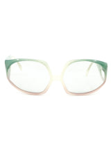 Ombre Cutout Wrap Sunglasses Accessory arcadeshops.com