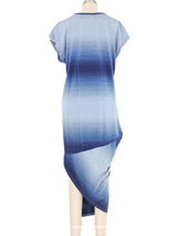 1980s Issey Miyake Ombre Jersey Dress Dress arcadeshops.com