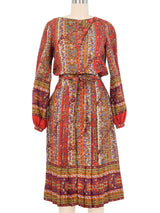 1970s Albert Nipon Paisley Ensemble Suit arcadeshops.com