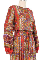 1970s Albert Nipon Paisley Ensemble Suit arcadeshops.com