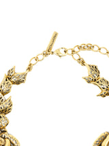 Oscar de la Renta Rose Bib Necklace Accessory arcadeshops.com